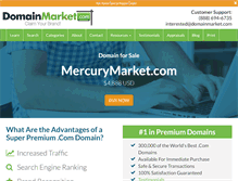 Tablet Screenshot of mercurymarket.com